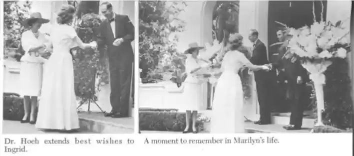 HL Hoeh congratulating students 1964